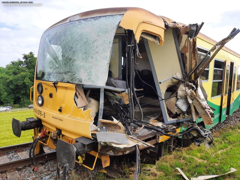 Train Crashes into a Lorry Near Holešov. Nine People Injured. image 31